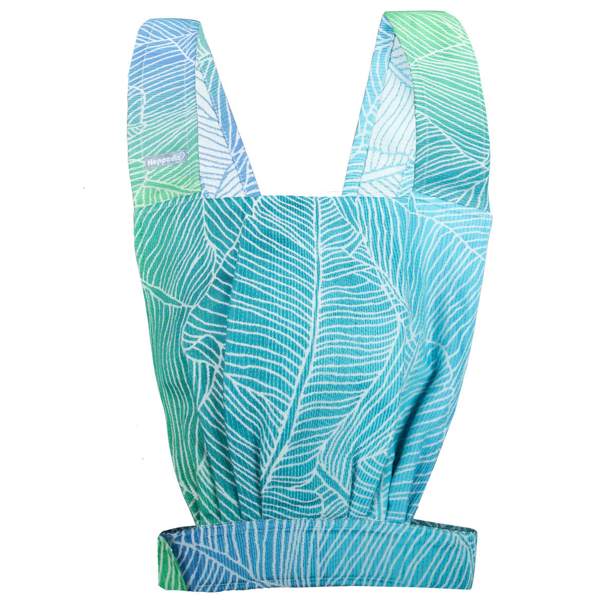 PUPPENZUBEHÖR Puppentrage - Türkis/Blau, Textil (25/0.1/35cm) - Hoppediz