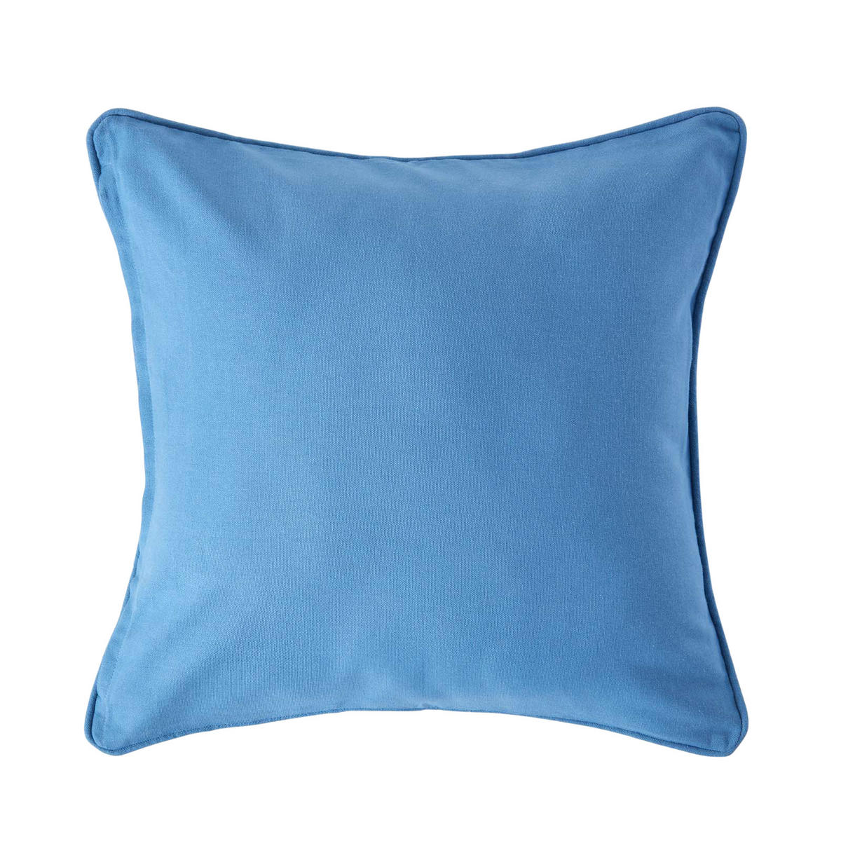 KISSENHÜLLE blau 30/30 cm, 100% Baumwolle - Blau, Textil (30/30cm) - Homescapes
