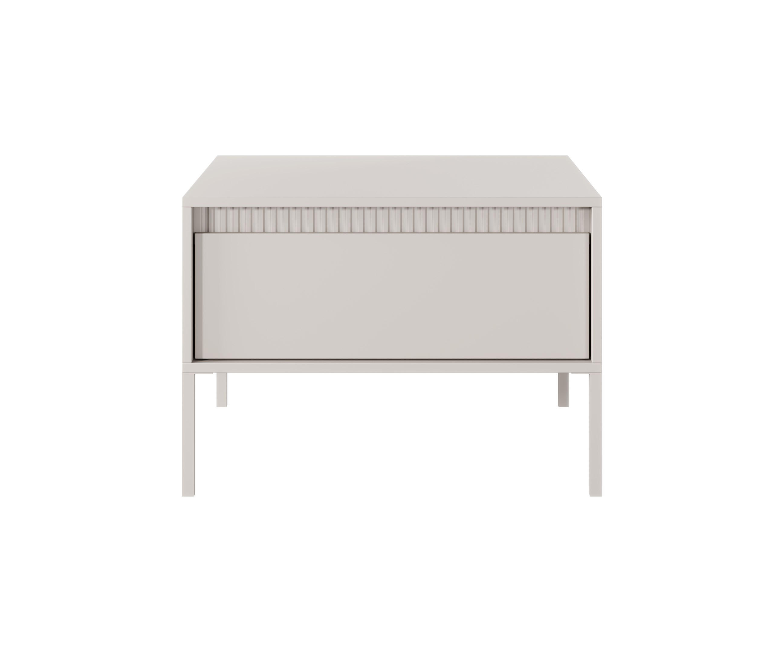 Thumbnail - Bettso Couchtisch, Beige, Holzwerkstoff, 1 Schubladen, 68x48x68 cm, Wohnzimmer, Wohnzimmertische, Couchtische
