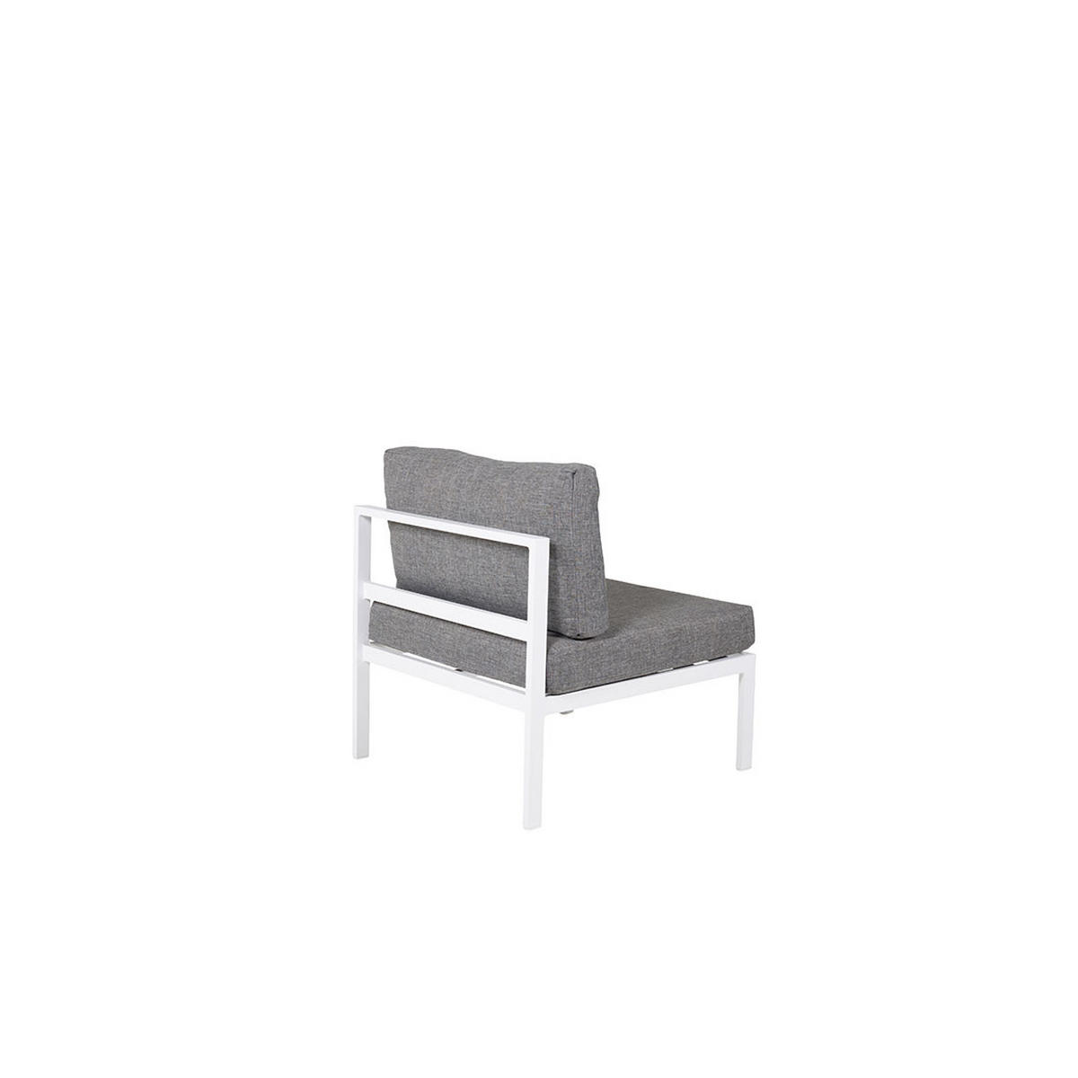 LOUNGESESSEL, Copacabana, Weiß, Metall, 70 x 74 x 66 cm - Weiß, Metall (70/66/74cm) - ebuy24