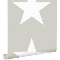 TAPETE Sterne 53 cm x 10.05 m - Beige, Papier (53/0.1cm) - ESTAhome