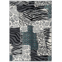 DESIGNER TEPPICH SAMBA MODERN SAFARI - Grau, Textil (80/150cm) - Pergamon