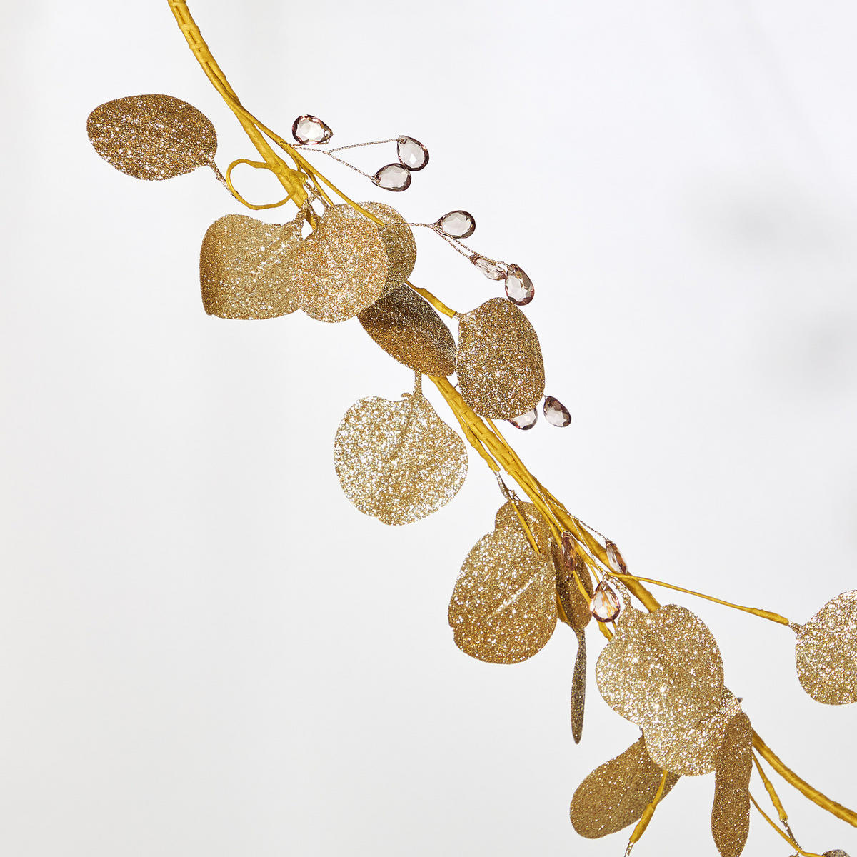 GIRLANDE Florista - Goldfarben, Kunststoff/Metall (16/3/153cm) - Butlers