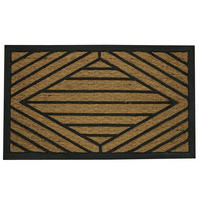 FUSSMATTE 45/75 cm Braun, Schwarz - Braun, Naturmaterialien/Kunststoff (75/45cm) - Douceur d´intérieur