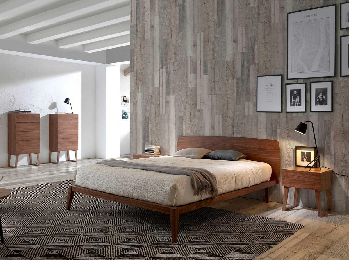 NACHTTISCH Nussbaum - Walnussfarben/Multicolor, Holz/Holzwerkstoff (45/50/40cm) - ANGEL CERDA