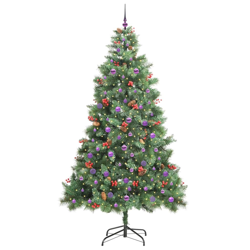 vidaXL Weihnachtsbaum Grün 240 cm