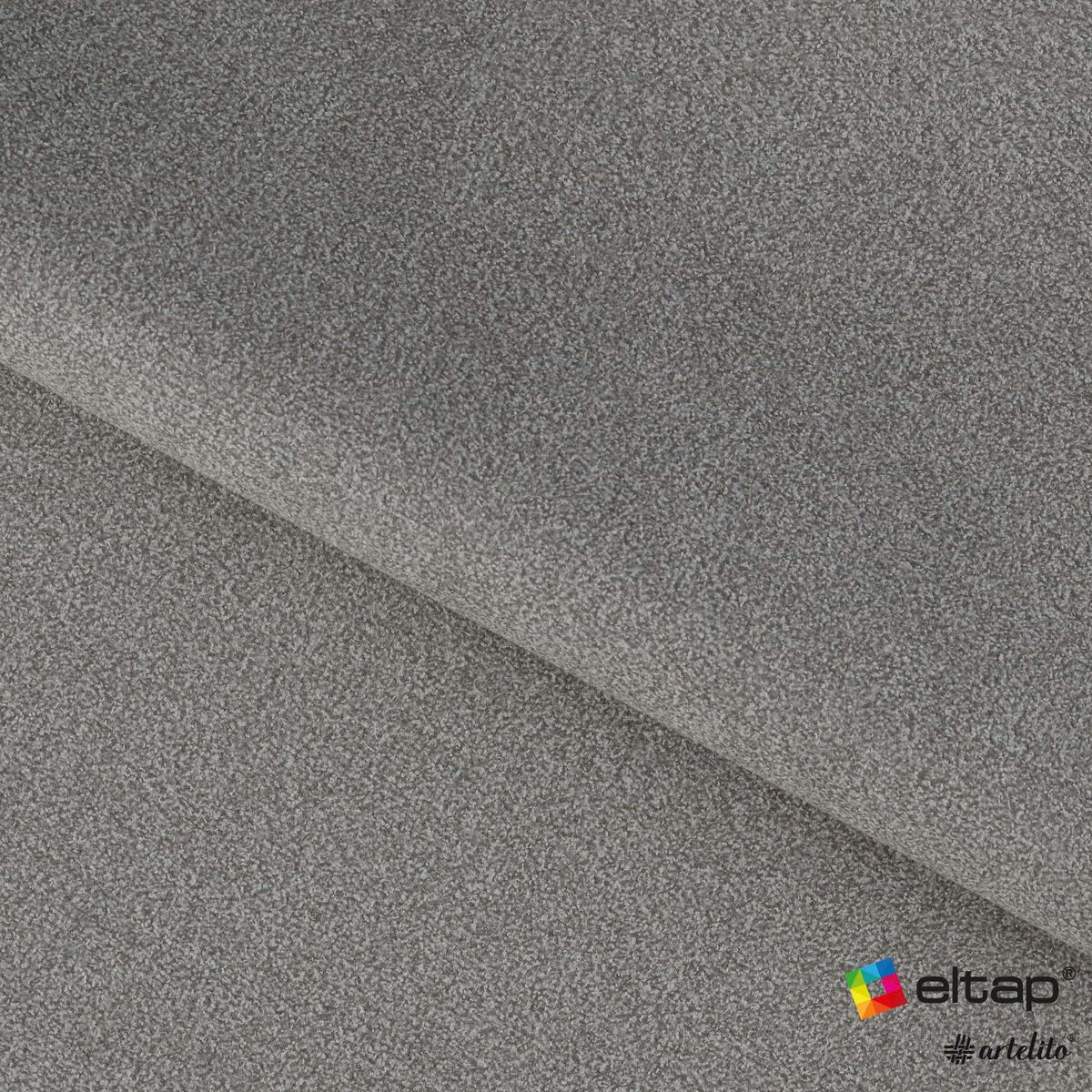 WOHNLANDSCHAFT mit Schlaffunktion und Bettkasten - Chromfarben/Grau, Textil/Metall (202/92/354cm) - Eltap