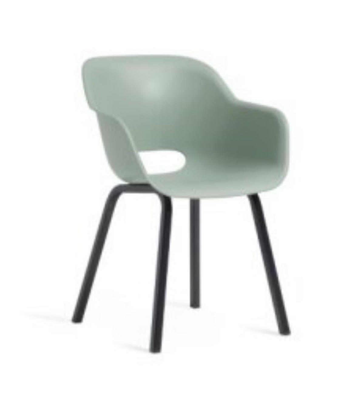 GARTENSTUHL Noa 2er-Set - Grün, Kunststoff (57/55cm) - Keter