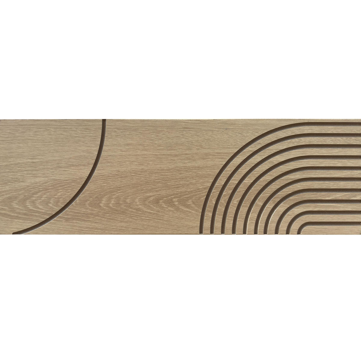 KONSOLE Saskia 100cm mit 2 Schubladen Skandinavischer Eichenoptik - Honigeiche/Eichefarben, Holz (30/100/75cm) - Sicaan