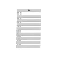 HANDTUCHTROCKNER Weiß mit Elektrosystem und Wandhalterung 500 W - Weiß, Metall (55/91/6cm) - Purline