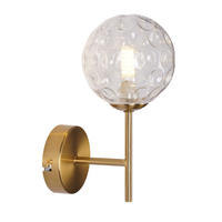 WANDLEUCHTE 16/26/21cm - Goldfarben, Metall (16/21/26cm) - Nettlife