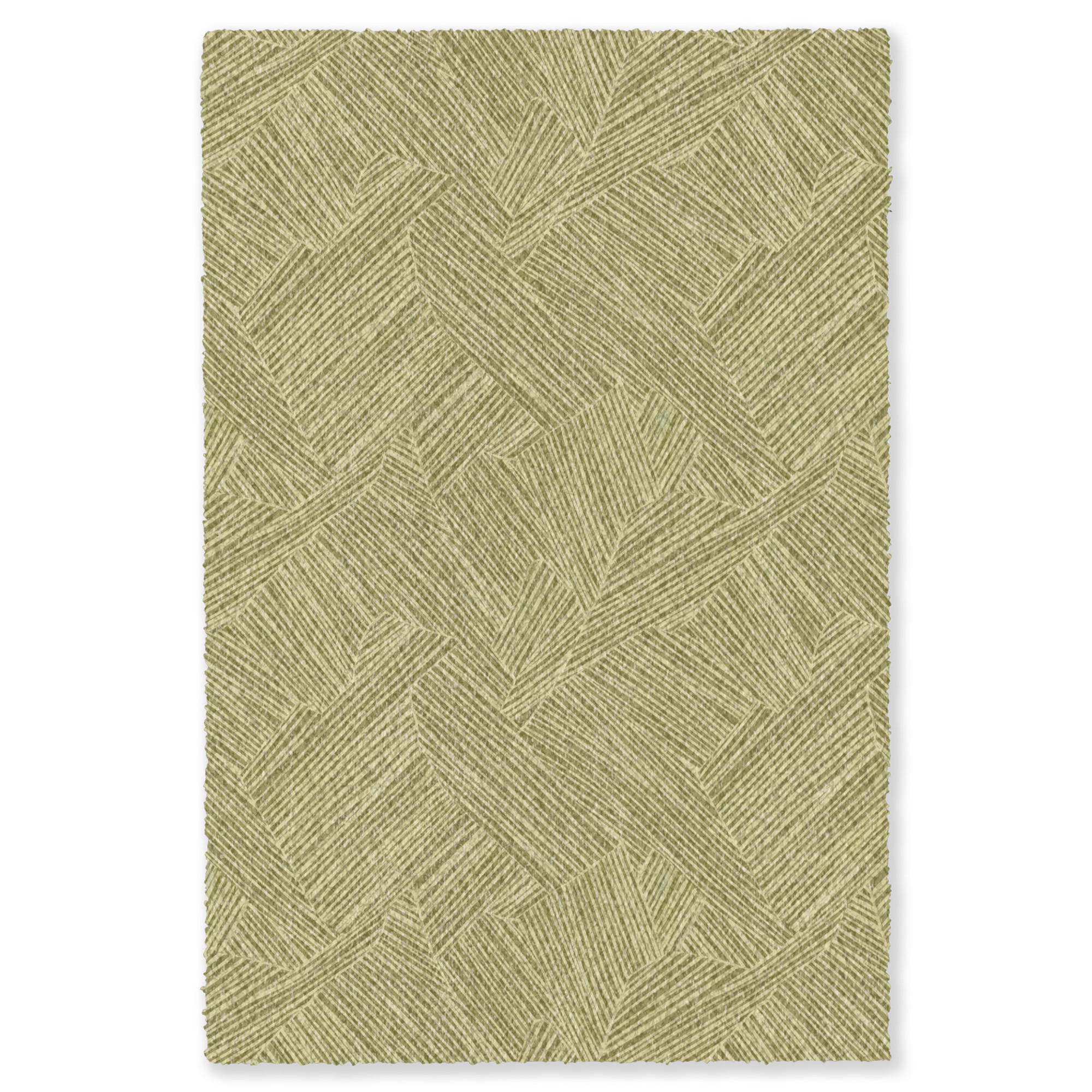 KOBERCE - Abstraktné - Moderné - Zelené - 80x120 cm - olivovozelená, textil/plast (80/0.4cm) - OnlyWow