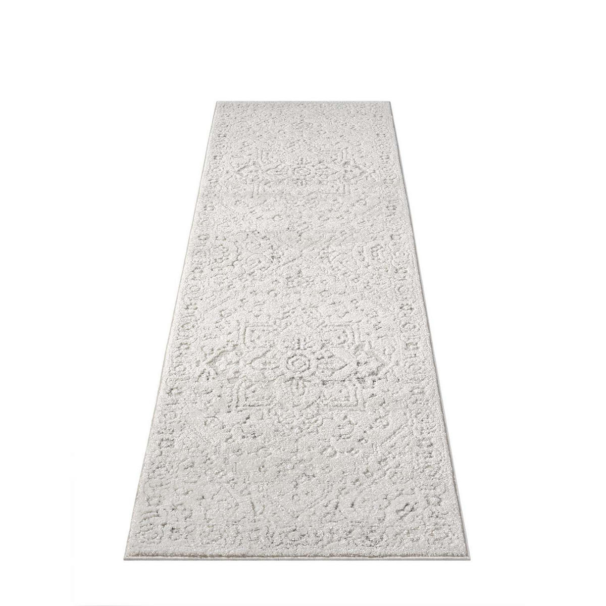 KURZFLOR-TEPPICH Lounge 0638 Creme 80x300 cm - Creme, Textil (80/300cm) - carpet city