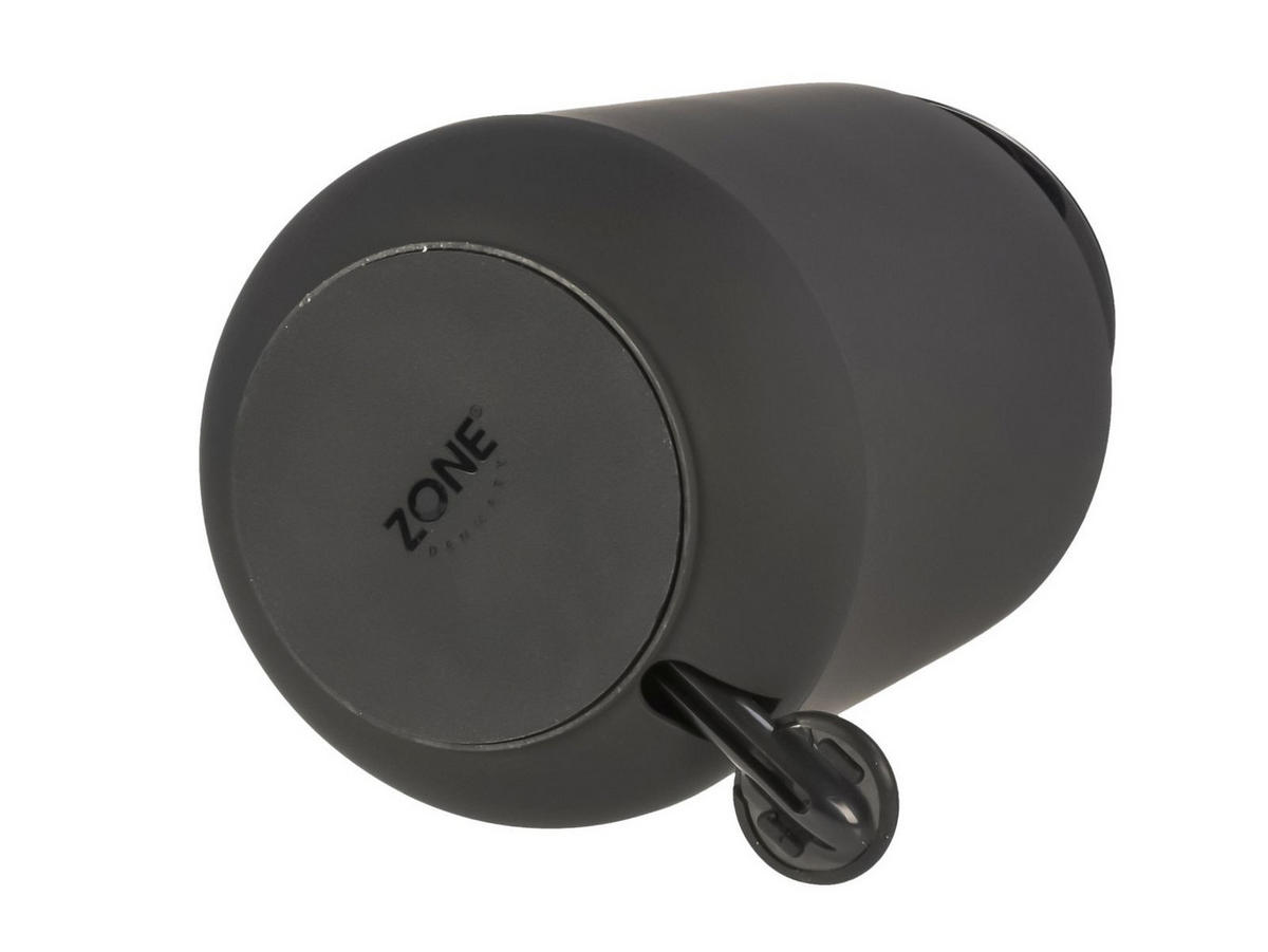 BAD ACCESSOIRES SET Nova ONE 2tlg. schwarz - Schwarz, Kunststoff (23/29/23cm) - Zone Denmark