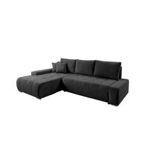 ECKSOFA Vogar In Poso - Dunkelgrau, Holzwerkstoff/Textil (265/185cm) - Fun Möbel