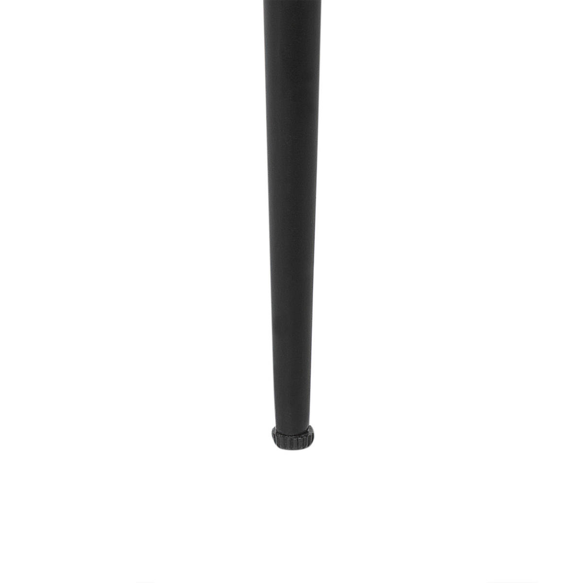 KONFERENČNÍ STOLEK Mangové dřevo světle hnědý/černý 49 cm Edna - černá/světle hnědá, dřevo (51/51/40cm) - Beliani