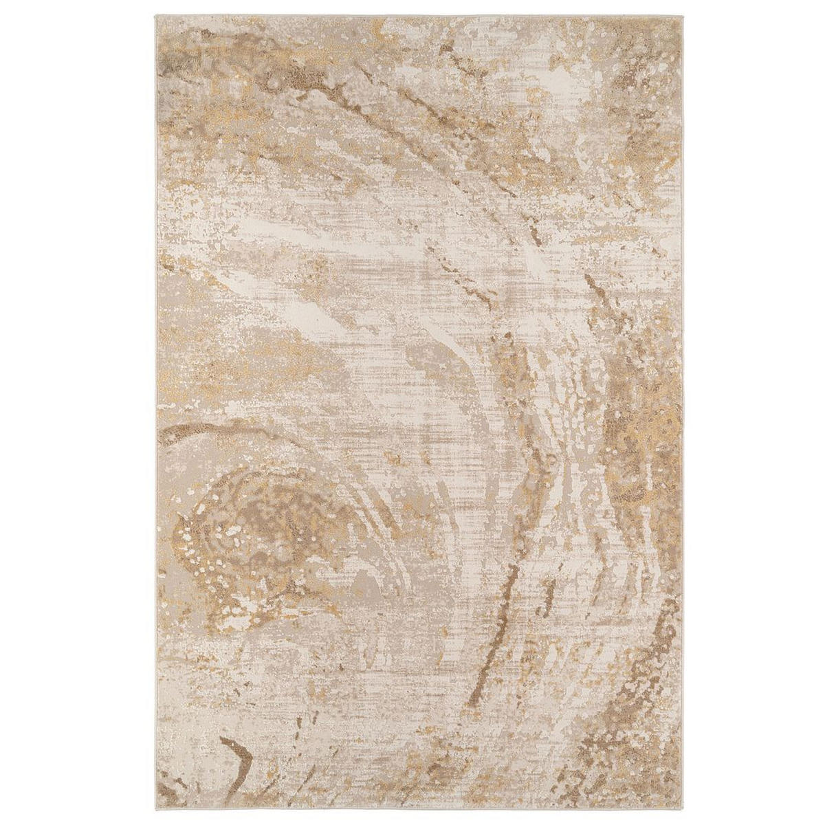 WEBTEPPICH Ludlow Galaxy Beige - Beige, Textil (239/330cm) - Kukoon Rugs