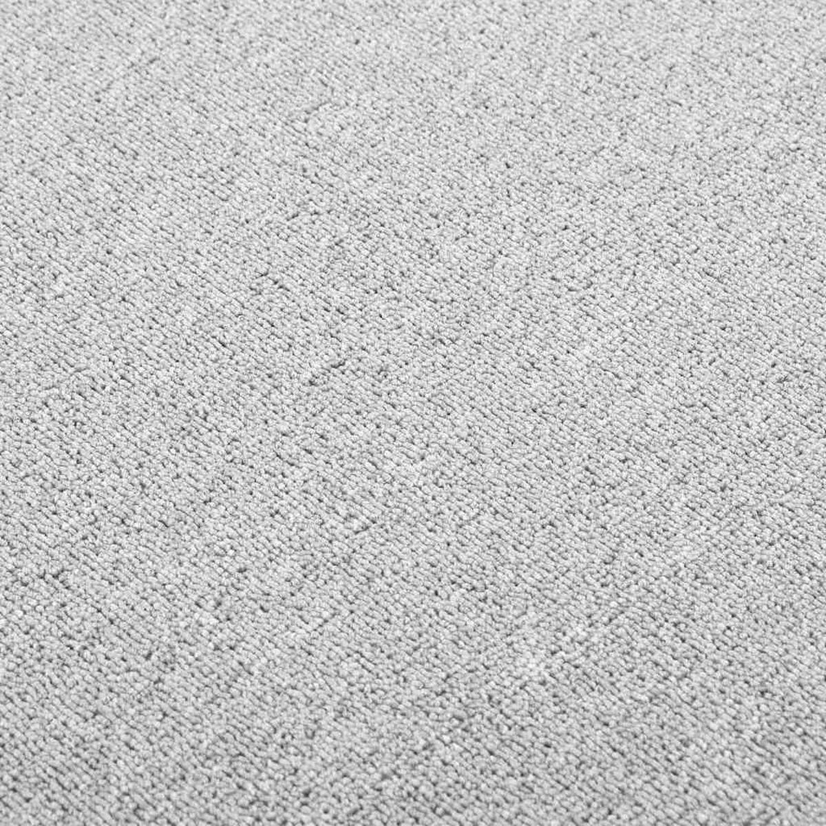 TEPPICHLÄUFER Hellgrau 50/200 Cm - Hellgrau, Kunststoff (200/50cm) - vidaXL