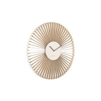 WANDUHR Cascara Weiß 50/4/50 cm - Weiß, Metall (4/50/50cm) - Karlsson