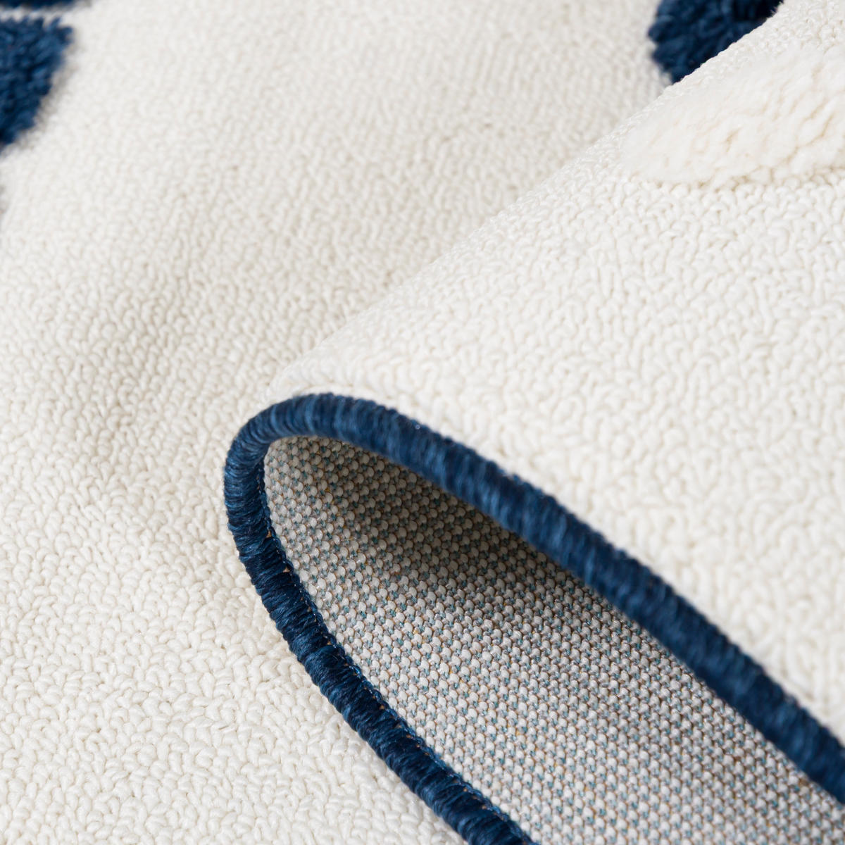 KINDERTEPPICH Beige Anker, Maritim - Mittelflor Rechteckig Weich 140 x 200 cm - Multicolor/Dunkelblau, Textil (140/200cm) - Mazovia