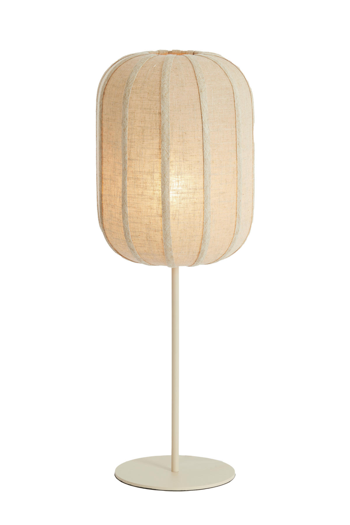 TISCHLAMPE Solune Weiß 25/25/70 cm - Weiß, Metall (25/25/70cm) - Light & Living