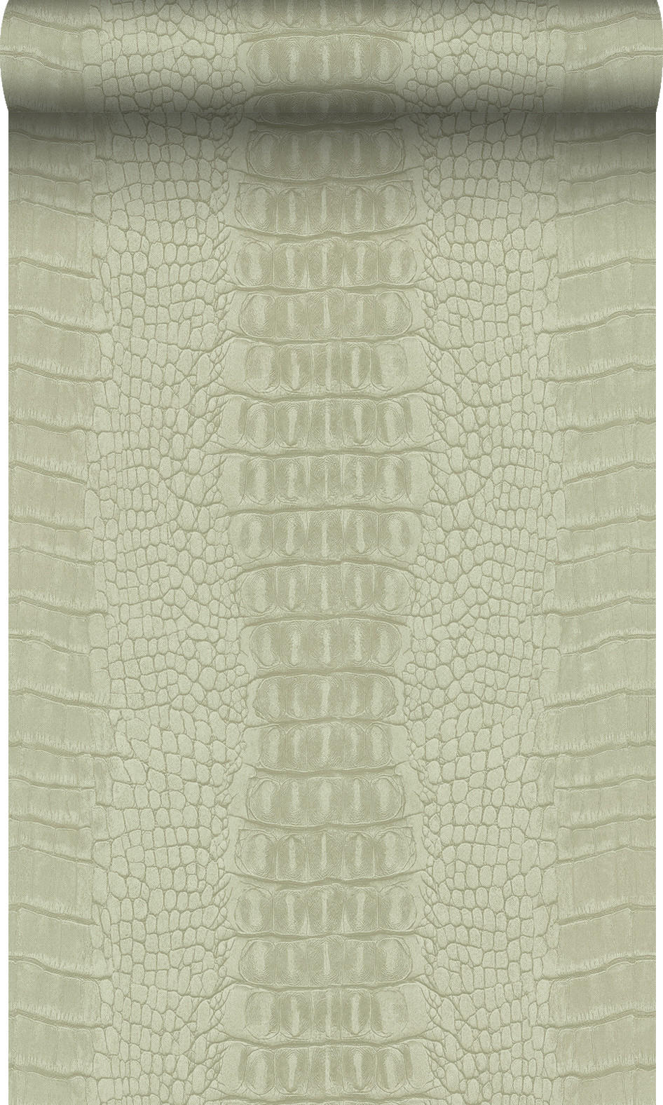 TAPETE Krokodil-Optik 53 cm x 10.05 m - Beige, Papier (53/1000cm) - Origin Wallcoverings