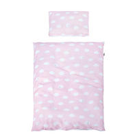 BABYBETTWÄSCHE Kleine Wolke rosa 100 x 135 cm - Rosa, Textil (100/135cm) - Roba