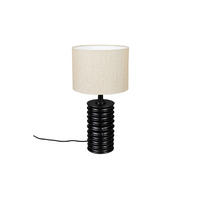 TISCHLAMPE Yalu - Schwarz, Metall (27/27/54cm) - Dutchbone