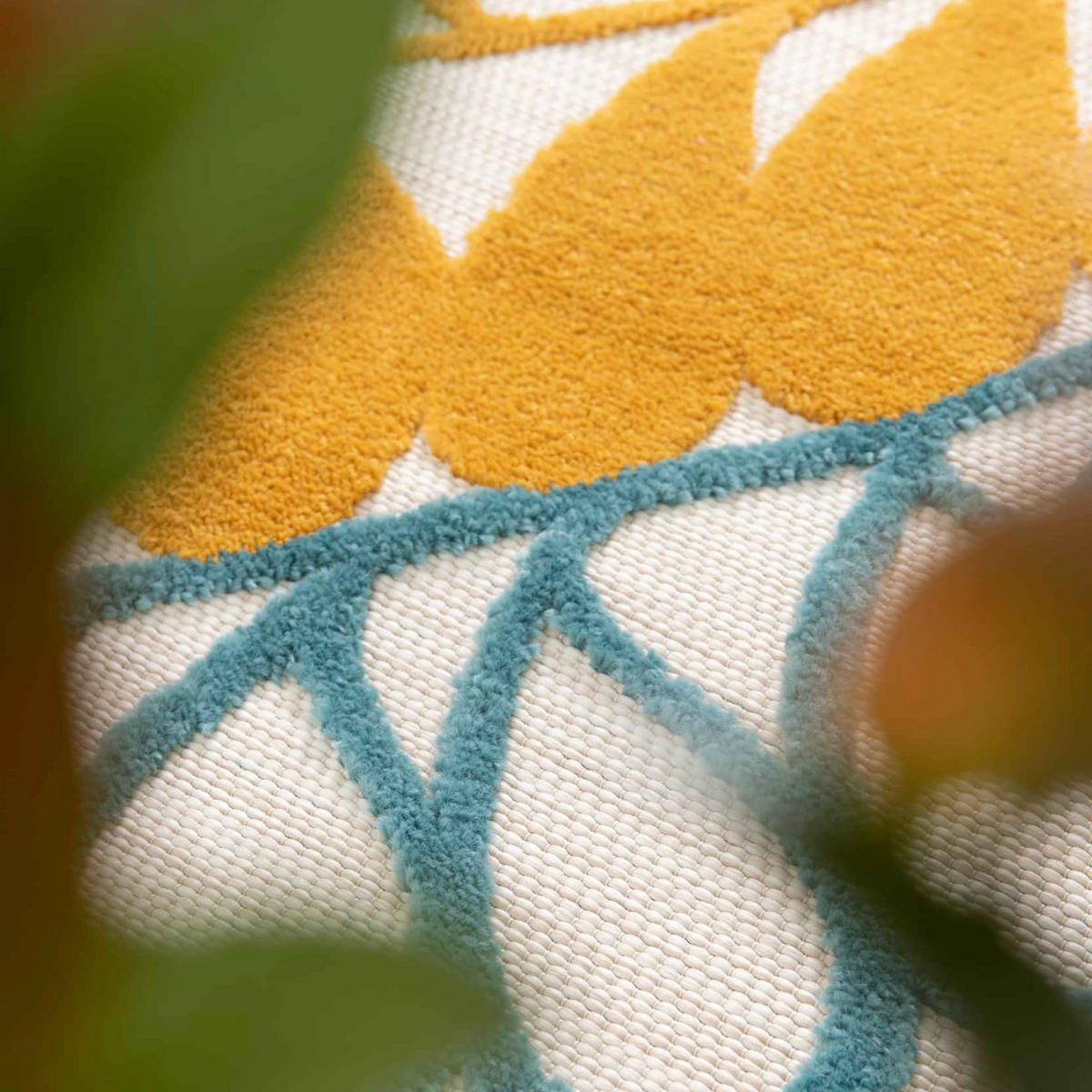 TEPPICH, Weiß - Weiß, Textil (200/290cm) - Oviala