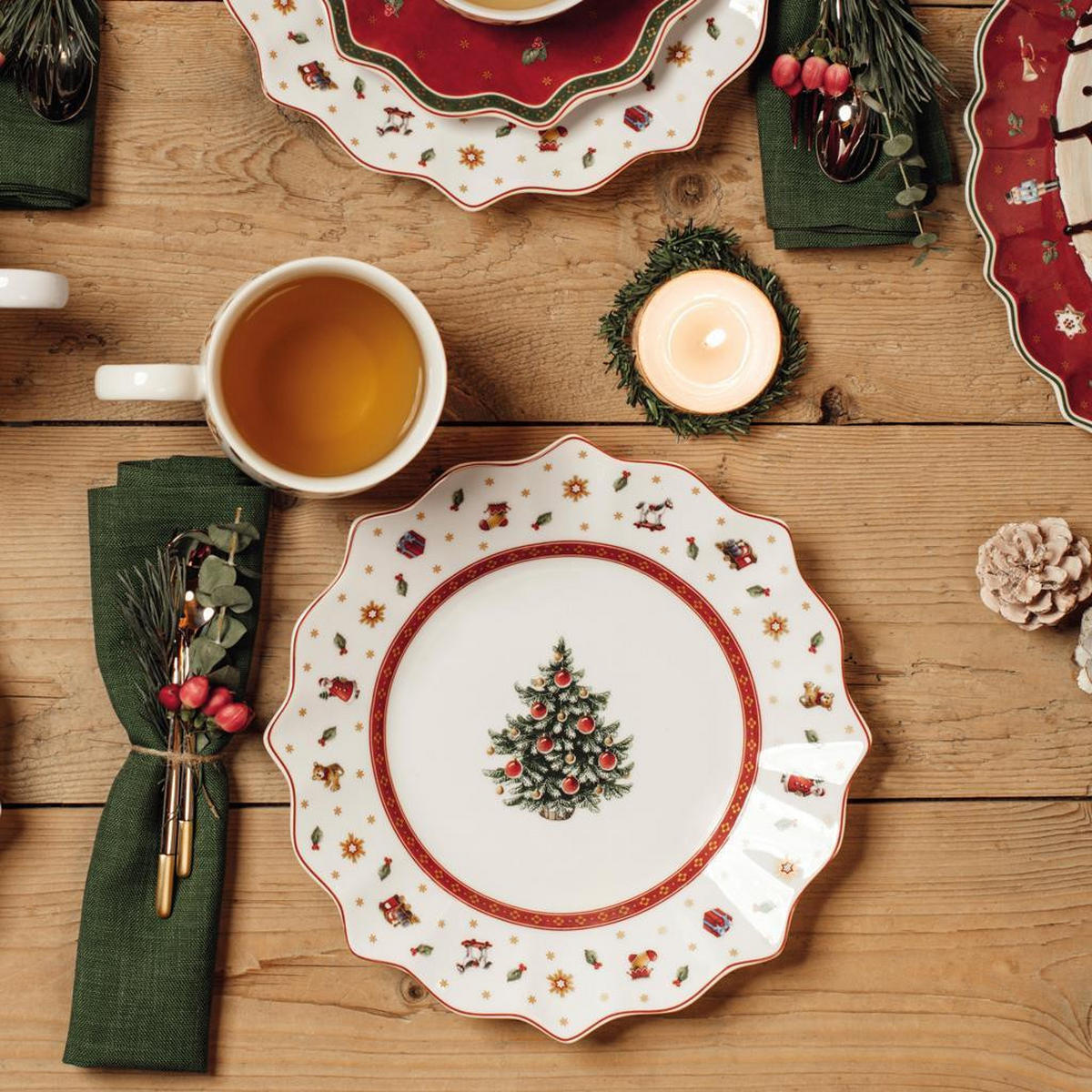 FRÜHSTÜCKSTELLER Toy's Deligth weiß ø 24,5 cm 6er Set - Weiß, Keramik (24.5cm) - Villeroy & Boch