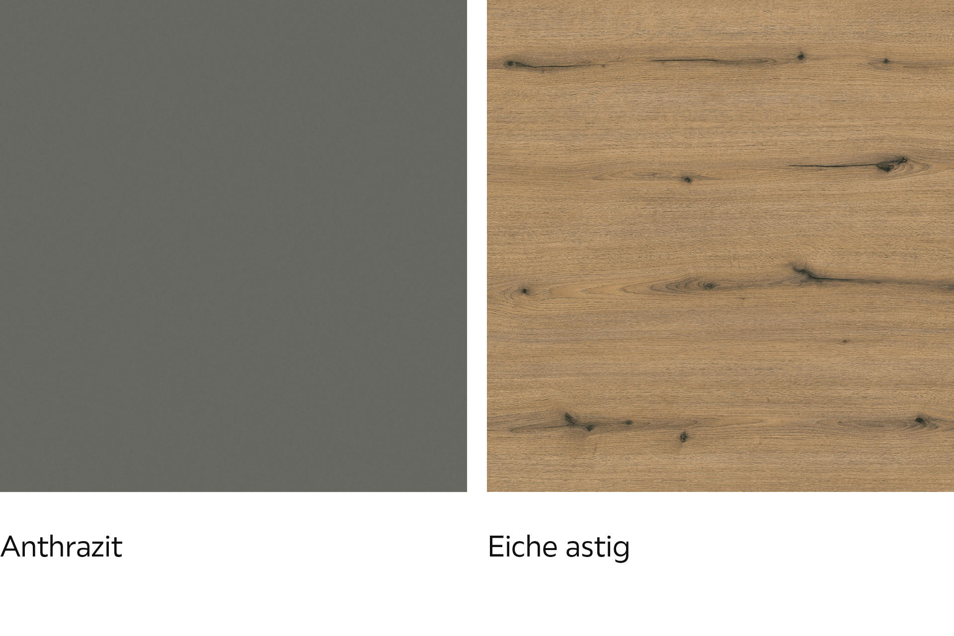 Anthrazit/Eiche Astig