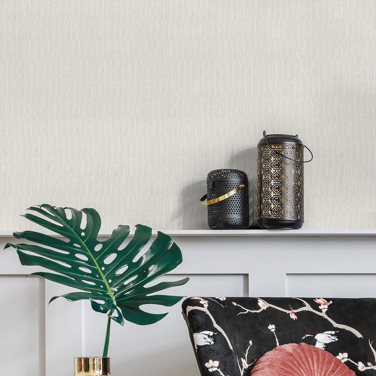 TAPETE Uni 53 cm x 10 m - Beige, Papier (53/1000cm) - Sanders & Sanders