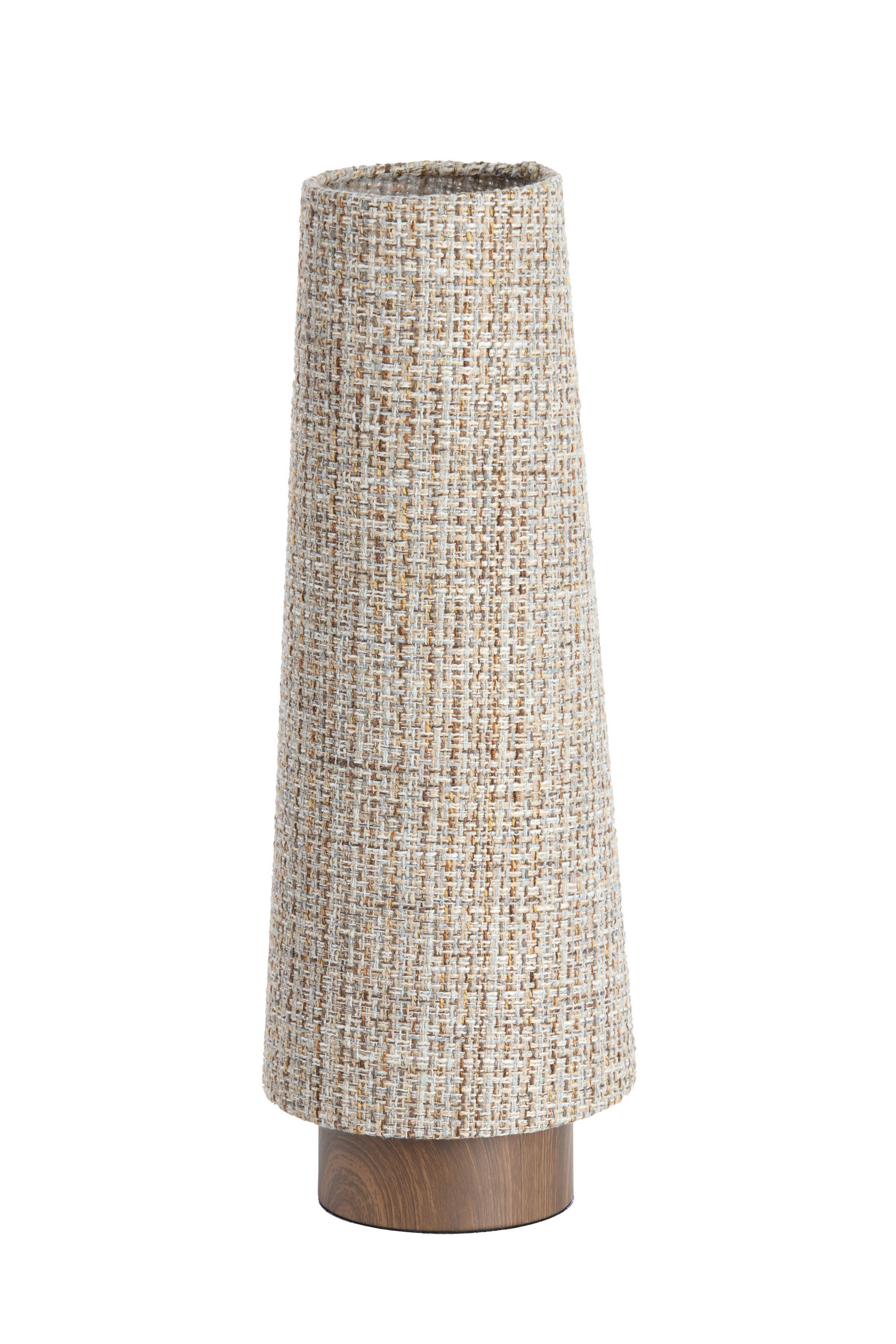Light & Living Tischlampe Dunkelbraun, Beige 19x52.5x19 cm