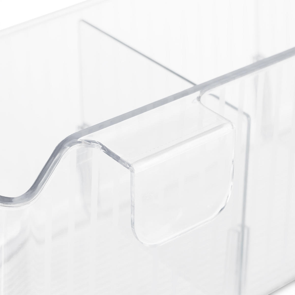 2XSCHRANKTÜR-ORGANIZER - Transparent, Kunststoff (12.5/38/10cm) - Relaxdays