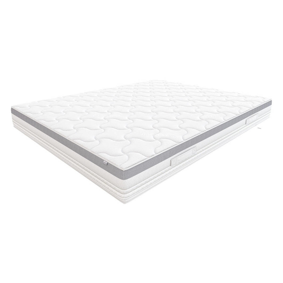 TASCHENMATRATZE Cha-Cha im Tencel New-Bezug - Weiß, Textil (90/200cm) - Hilding