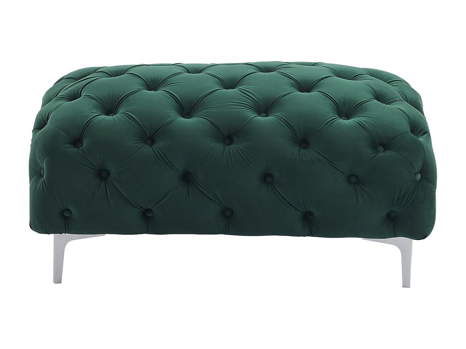 Vente-Unique Sitzhocker Grün 103x44x62 cm