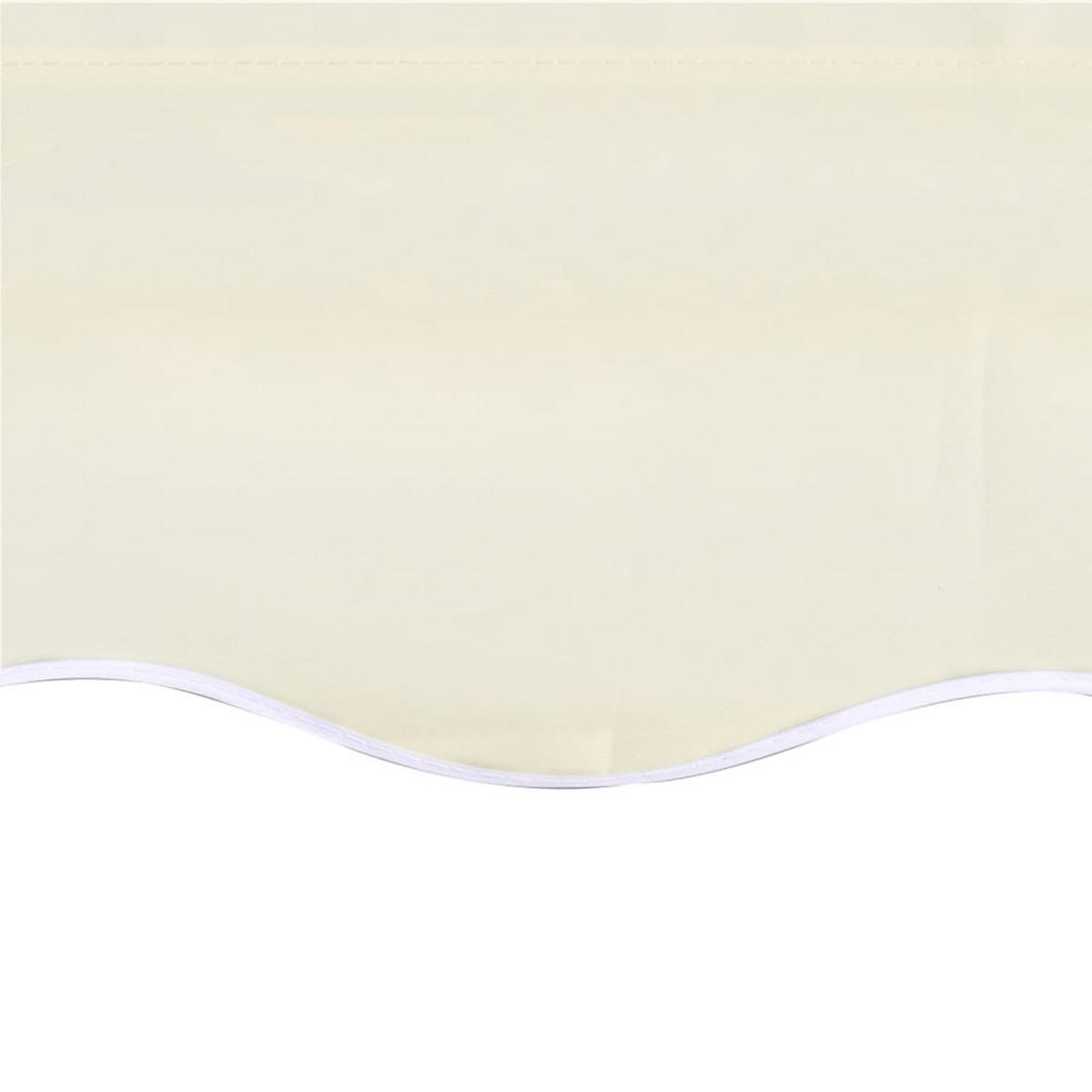 MARKISENBESPANNUNG Markisenstoff Creme, für 600x350 cm - Creme, Textil (580/0.3/345cm) - DELUKE