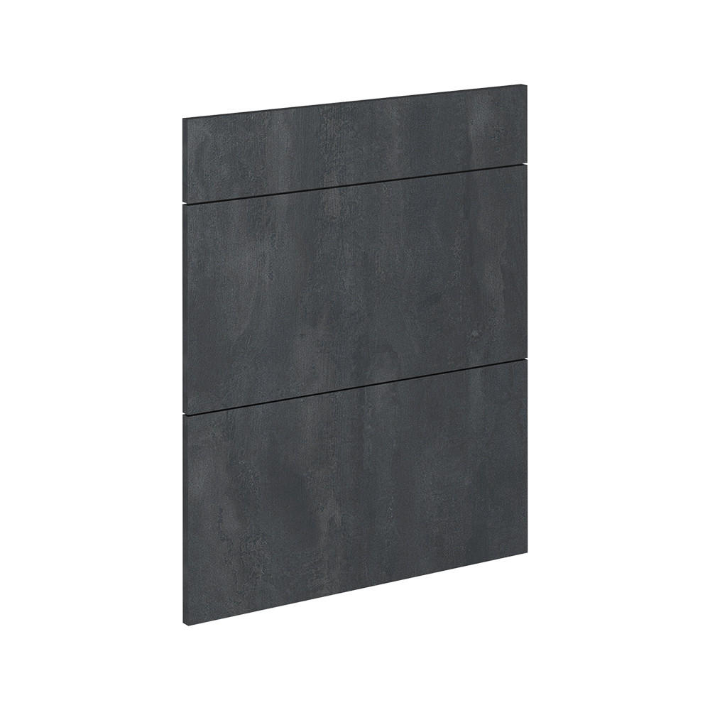 Vicco Küchenfront Schwarz 59.6x70.4x1.6 cm