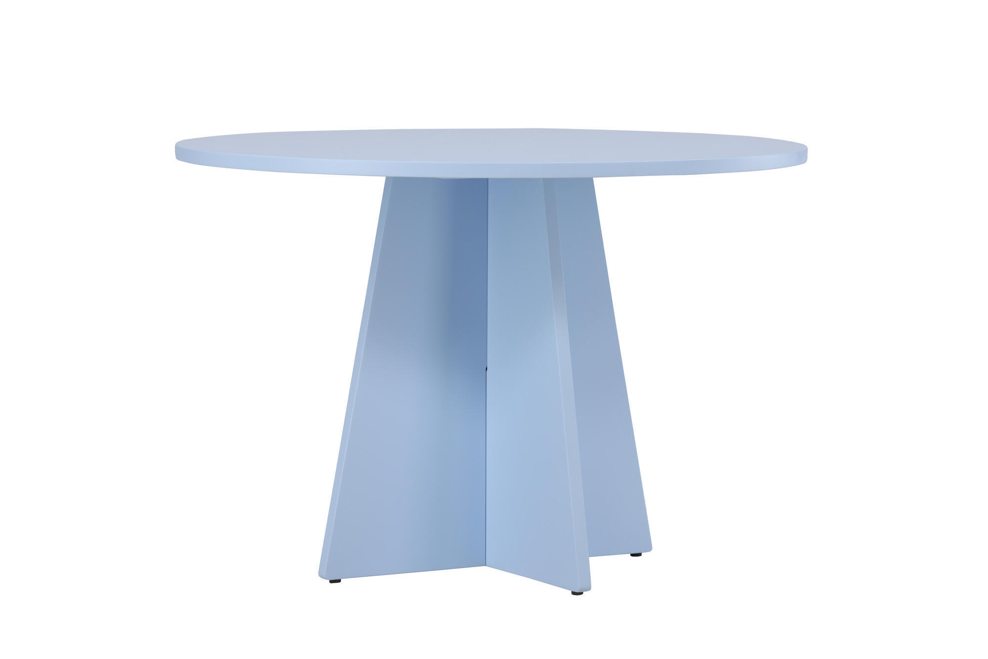 ESSTISCH BOOTCUT Blau 110x110x75 cm - Blau, Holzwerkstoff (110/110/75cm) - FURNLUX