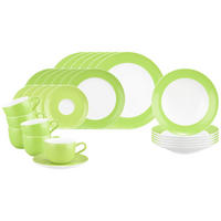 KOMBISERVICE Liberty Pure Colors Lime Green 30er Set - Grün, Keramik (1/1/1cm) - Seltmann Weiden