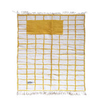 BERBERTEPPICH aus reiner Wolle 215x 266 cm - Gelb, Naturmaterialien (215/266cm) - AFK Living