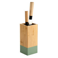 MESSERBLOCK Bambus - Grün, Naturmaterialien (10/23/10cm) - Kesper