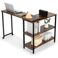 BEISTELLTISCH 73cm Braun - Braun, Holz (157/30/73cm) - COSTWAY