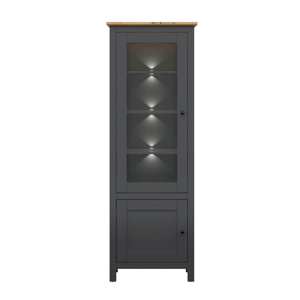 TODO - Grau, Holzwerkstoff (71/203/44cm) - Petits-meubles