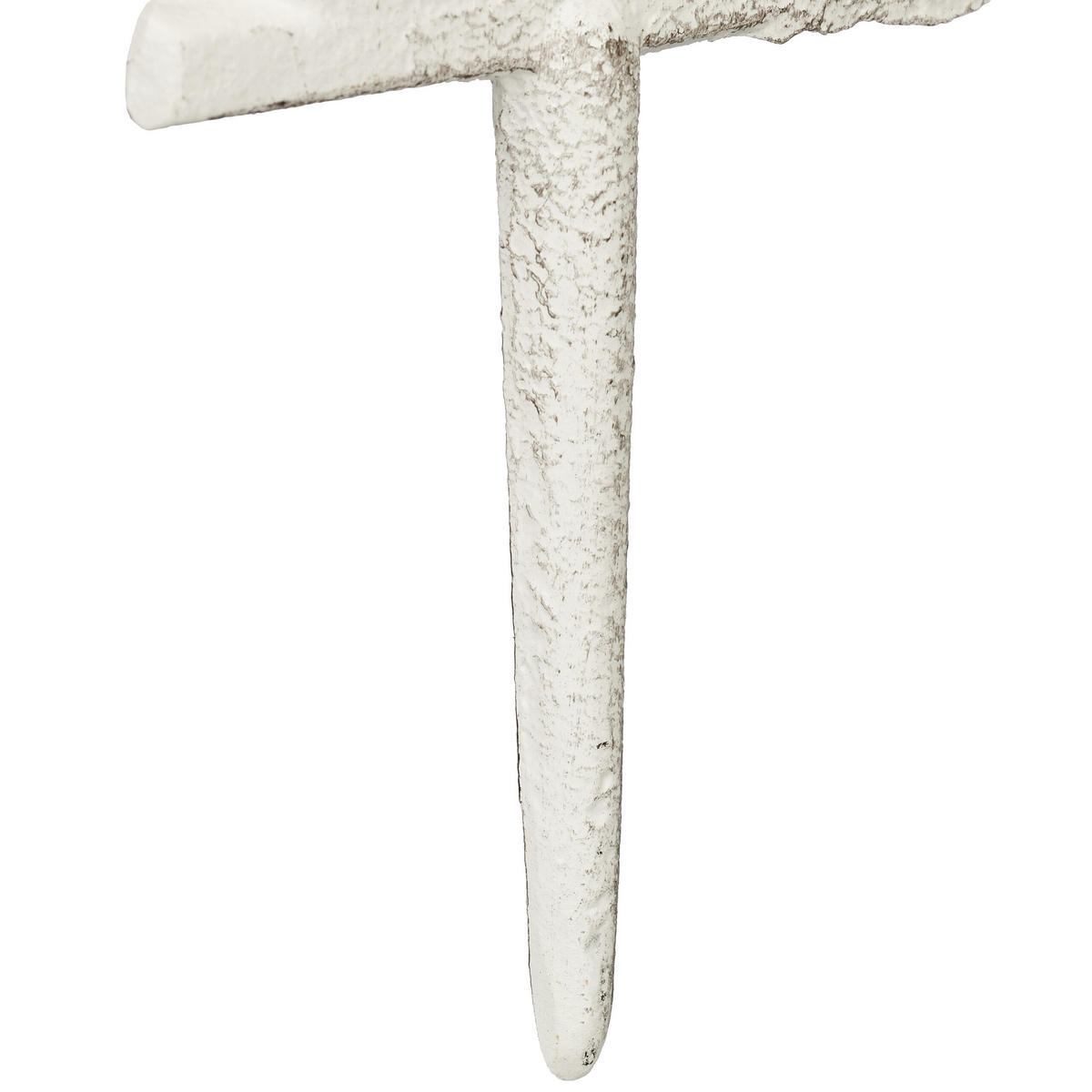 2XBEETEINFASSUNG - Weiß, Metall (14.5/25/1cm) - Relaxdays