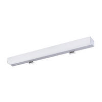 WANDLEUCHTE LEVIA 60 Aluminium 12 W IP44 - Silberfarben, Metall (6/4/60cm) - Rendl