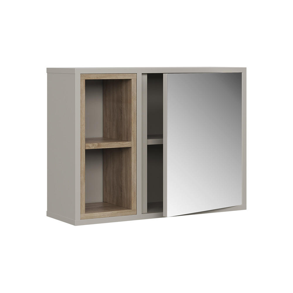 ELNOR Greige/Dub - šedobéžová, kompozitní dřevo (60/45/20cm) - Vicco