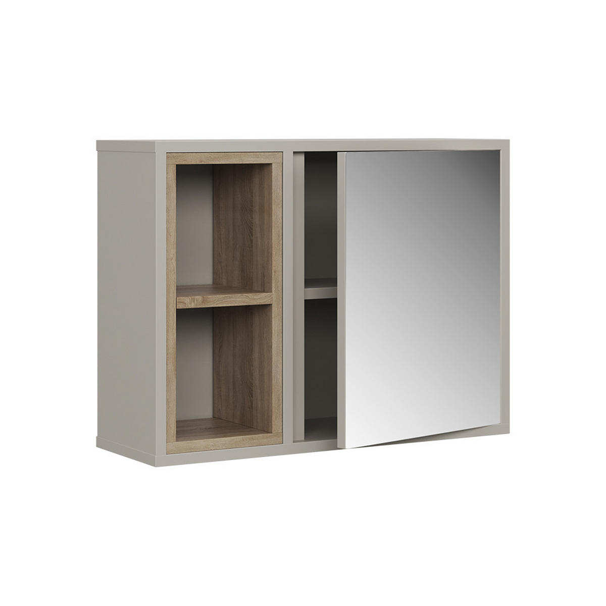 ELNOR Greige/Dub - šedobéžová, kompozitní dřevo (60/45/20cm) - Vicco