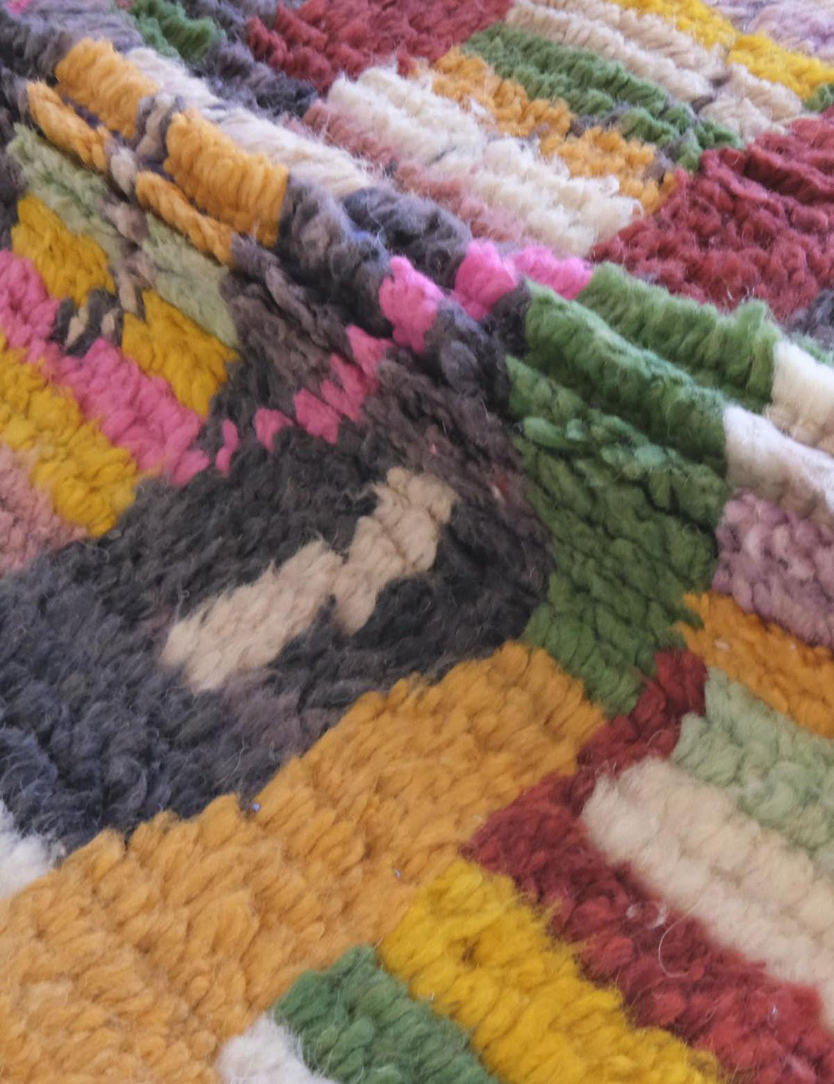 BERBERTEPPICH aus reiner Wolle 72x 355 cm - Multicolor, Naturmaterialien (72/355cm) - AFK Living