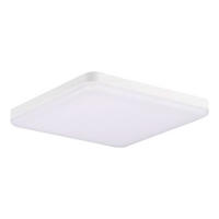 LED DECKENLEUCHTE Aluminium Weiß Eckig - Weiß, Metall (17/17/3.2cm)